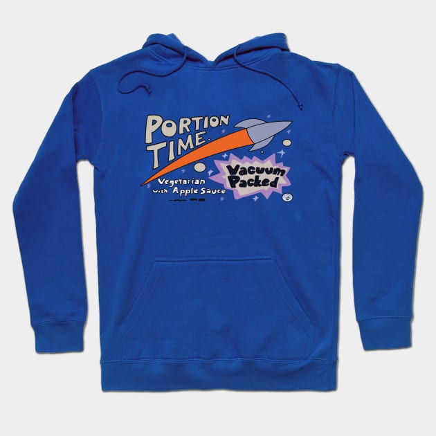 Portion Time Hoodie by saintpetty